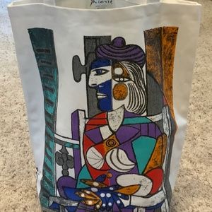 Picasso Brand Coated Cotton Tote